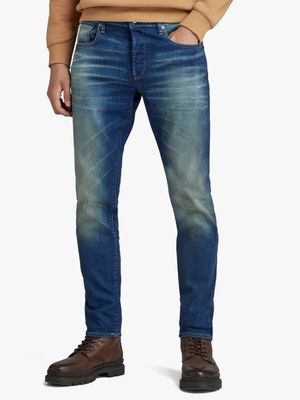 G-Star Men's 3301 Slim Blue Jeans