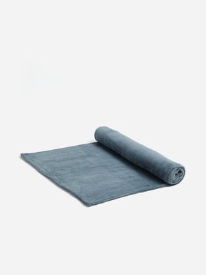 Jet Home Kids Dark Grey 220GSM Fleece Blanket 150x180