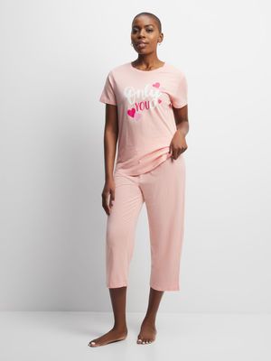 Jet Women's Coral Pyjama Set