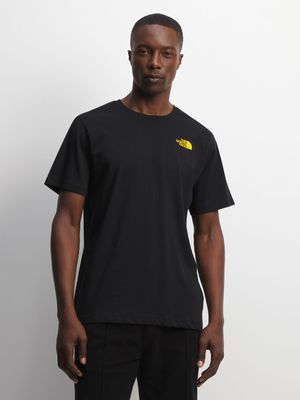 Northface Men's Collage Tee Black Sport Top