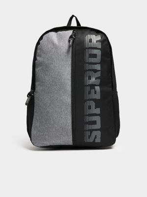 Jet Men's Black/Grey Superior Back Pack