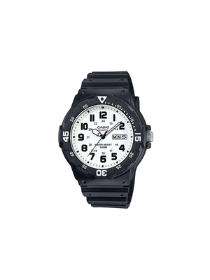 Casio Black & White Sports Resin Watch