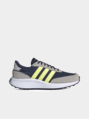 Mens adidas Run 70's Navy/Grey Sneaker