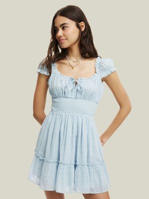 Women's Cotton On Blue Eddie Corset Mini Dress