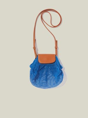 Women's Cotton On Blue Eve Netted Crossbody Bag