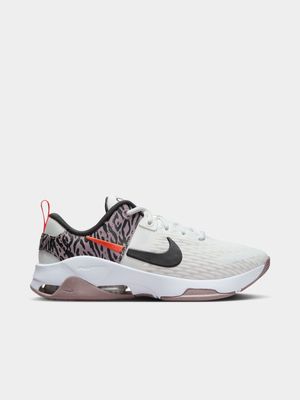 Women's Nike Zoom Bella 6 Premium White/Smoke Grey Training Shoes