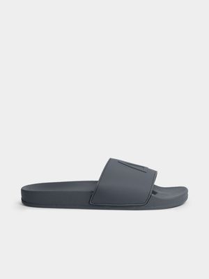 APX Embossed Grey Pool Slides