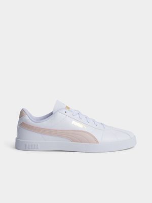 Women's Puma Club II SL White/Pink Sneaker