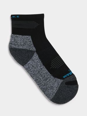 Falke Blister Protect Black Ankle Socks