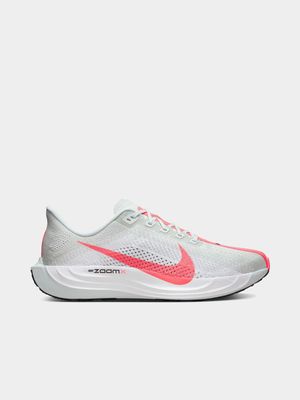 Mens Nike Pegasus Plus White/Grey/Red Running Shoes