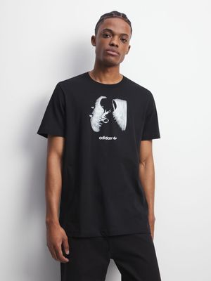 adidas Originals Men's Superstar Black T-Shirt