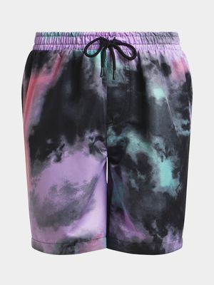 Jet Younger Boys Multicolour Tie Dye Swim Shorts