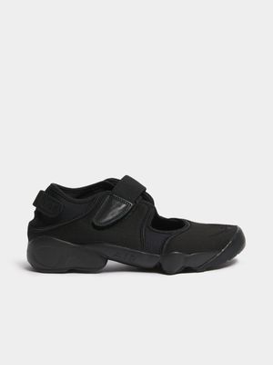 Nike Women's Air Rift Black/Grey Sneaker