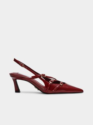 Women's Steve Madden Red Liana Heels