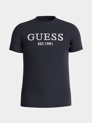 Men's Guess Smart Blue T-Shirt