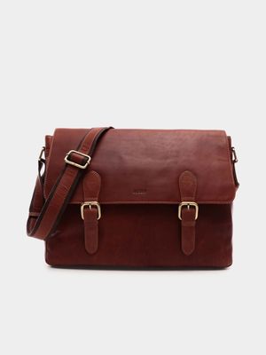 BusbyTan Kennedy Messenger Bag