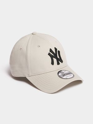 New Era Unisex 9FORTY New York Yankees Stone/Navy Cap