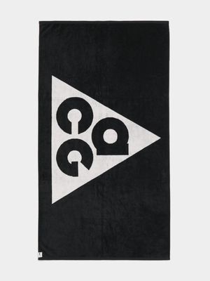 Nike ACG OSFM Black/White Towel