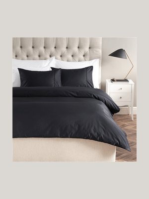 Gold Seal Certified Egyptian Cotton 600 Thread Count Duvet Cover Set Anthracite