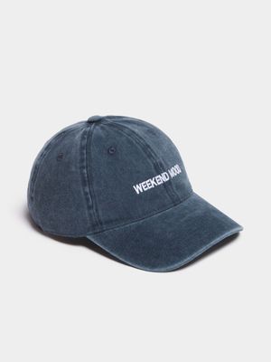 Women's Navy Weekend Mood Peak Cap