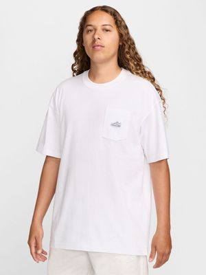 Nike Men's Nsw Max90 White T-Shirt