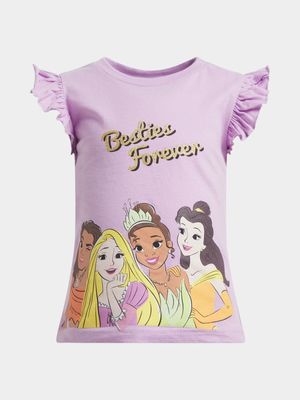 Jet Younger Girls Lilac Princess Besties Forever T-Shirt