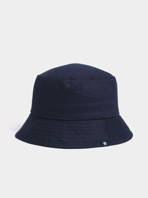 Jet Younger Girls Navy Bucket Hat