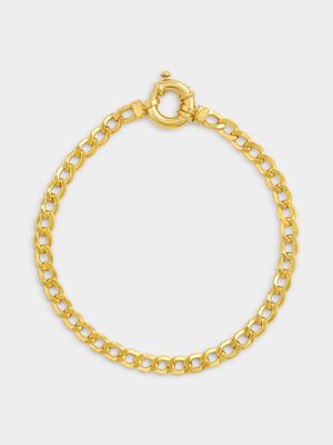 9ct Yellow Gold Signoretti Curb Bracelet