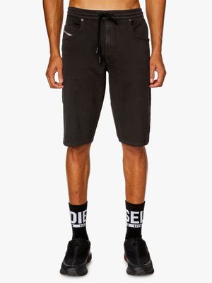 Men's Diesel Black 2033 D-Krooley Jogg Shorts