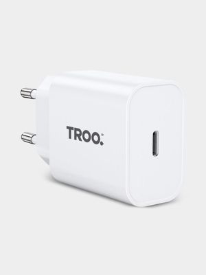 TROO Certified PD 20W TypeC Fast Charging Power Adapter