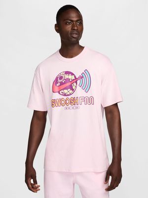 Nike Men's Nsw Max90 Pink T-Shirt