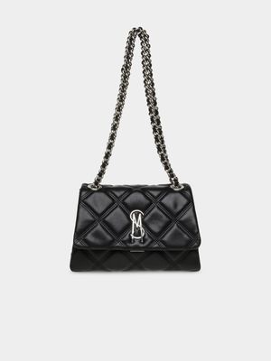 Women's Steve Madden Black BVOLTURI Shoulder Bag