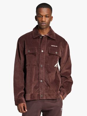 adidas Originals Men's Brown Coach Jacket