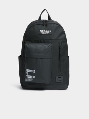 Redbat Unisex Up-styled Pocket  Black Backpack