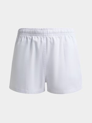 Boy's TS White Schoolwear Rugby Shorts