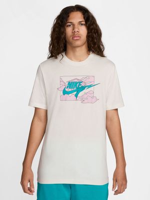 Nike Men's Nsw White T-Shirt