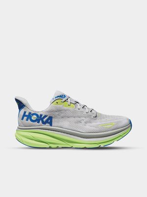 Mens Hoka Clifton 9 Orange/Blue Running Shoes