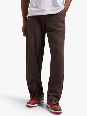 Nike Men's Life Brown Fatigue Trousers