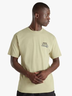 Vans Men's Wrenched Beige T-Shirt