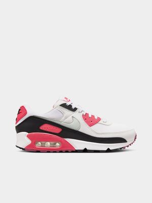 Nike Women's Air Max 90 White/Pink/Black Sneaker