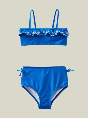 Cotton On Kids Girl Blue Megan Bikini Set