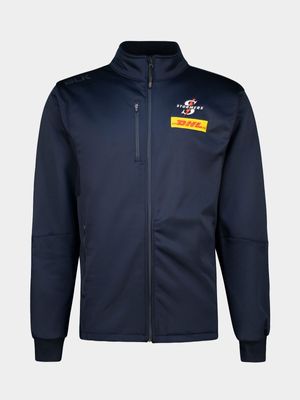 Mens BLK Stormers Carbon Pro Navy Jacket