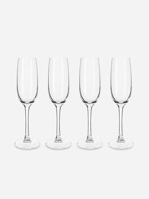 Viva Champagne Glass Set of 4 210ml