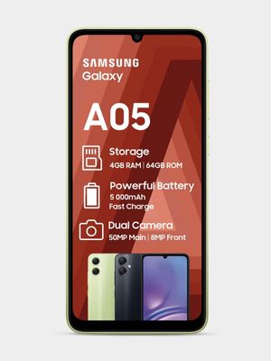 Samsung A05 Dual Sim +15GB+50MIN - Telkom