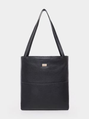 Busby Black Jessica Laptop Tote Bag