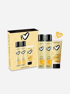 Lenthéric I Love Vanilla X 2 Perfume Body Spray & Hand Cream Gift Set