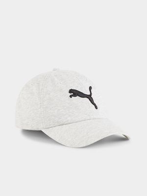 Puma Unisex Essential Cat Logo Baseball Grey Cap