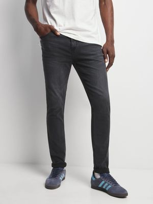 Jet Men's Grey Skinny Jeans