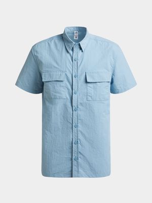 Jet Younger Boys Light Blue Utility Shirt