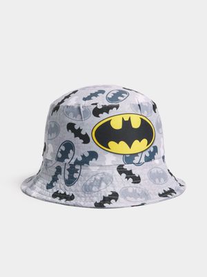 Jet Younger Boys Black/Grey Batman Bucket Hat